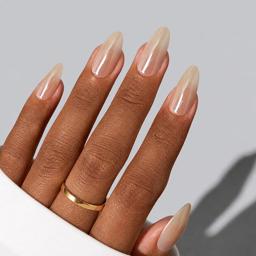 Glazed White Medium Almond