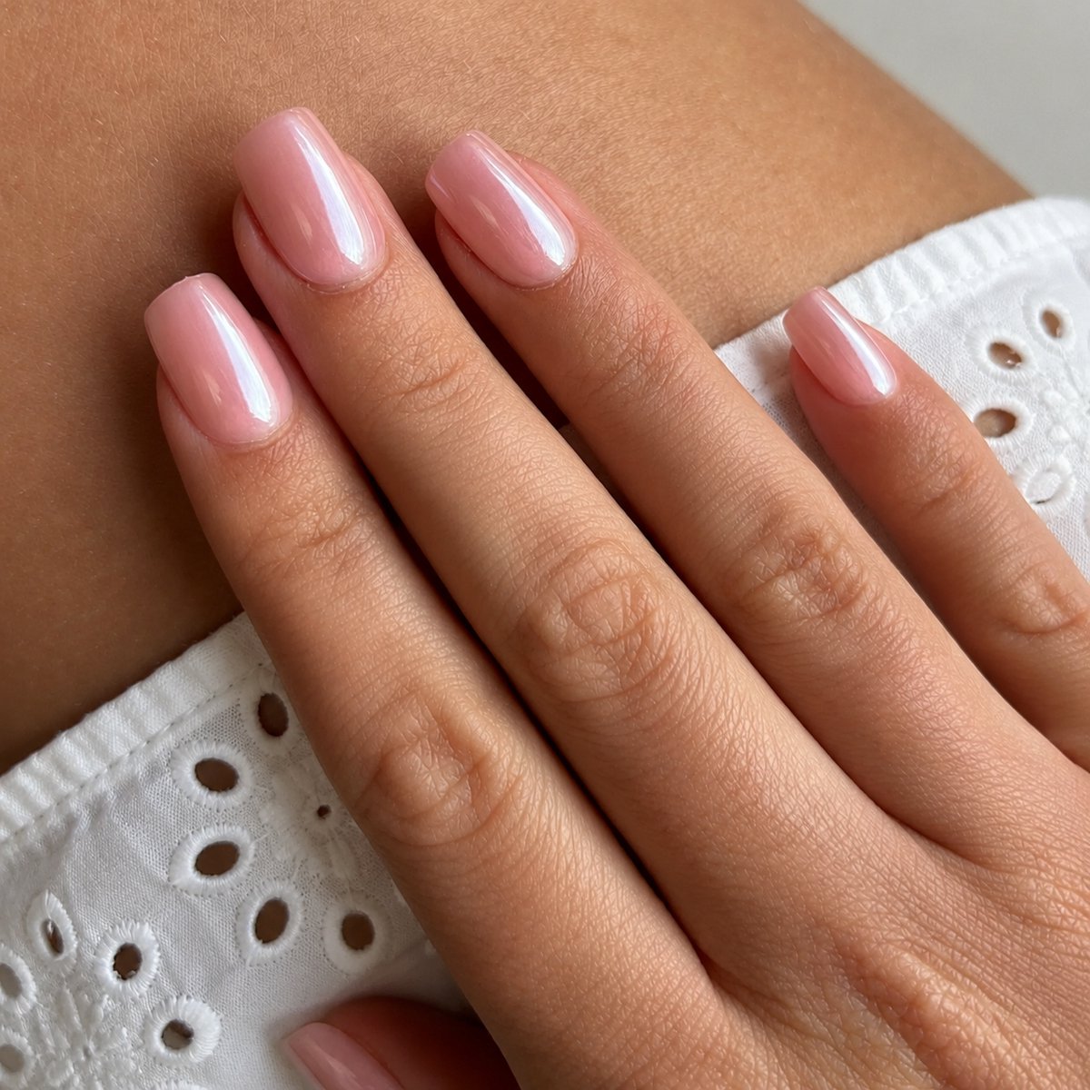 Glazed Pink Square